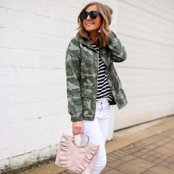 Old Navy Jackets & Blazers - Old Navy Camo Field Utility Jacket - Blogger Fave